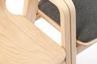 Unsere Holzstühle Oslo AL SP können mit und ohne Stuhlverbinder gewählt werden