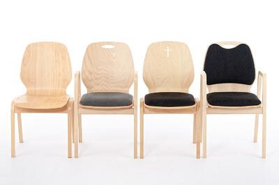 Viele verschiedene Varianten können bei unseren Oslo AL Stühlen gewählt werden