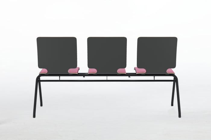 Modern und zeitlos können die Sitzbänke überall gestellt werden