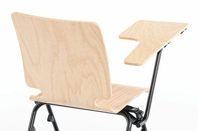 Die Collegestühle können in jede Räumlichkeit gestellt werden