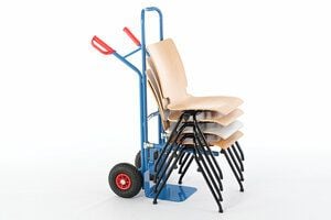 Auch mit der Stuhlkarre können die Alabama transportiert werden Auch mit der Stuhlkarre können die Alabama transportiert werden