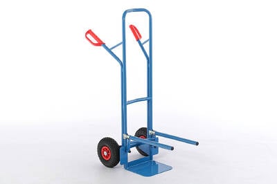 Unsere Stuhltransportkarre für einen einfachen Stuhltransport