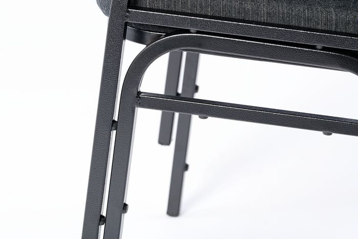 Das außergewöhnliche Design dieser Bankettstühle ist ein wahrer Hingucker