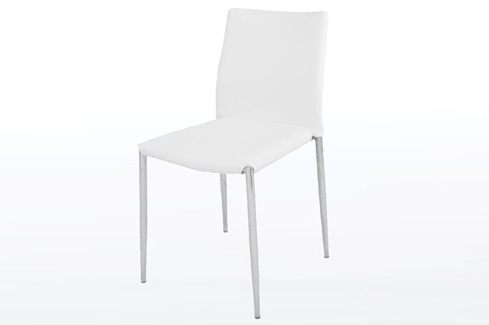 Mit der optionalen Stuhlhusse kann die Farbe kinderleicht von schwarz in weiß gewechselt werden