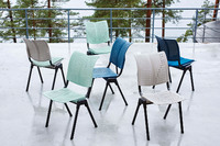 Unser Kunststoffstühle mit Sitzpolster Detroit SP sind in vielen Farben und Varianten erhältlich