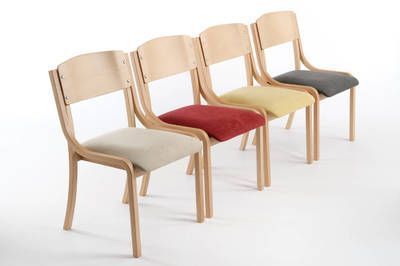 Für  feste Stuhlreihen können unsere Dheli auch mit integriertem Stuhlverbinder bestellt werden