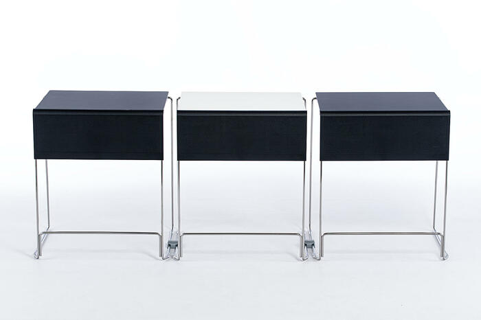 Feste Tischreihen können durch den optional erhältliche Verbinder gestellt werden
