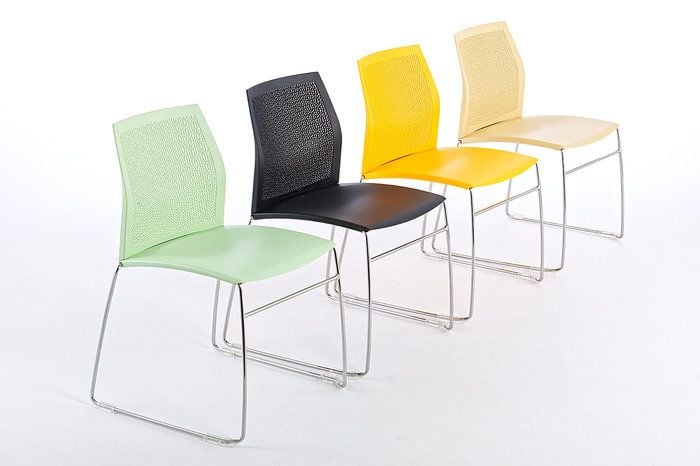 Zur Auswahl stehen Sitzschalen in verschiedenen schönen Farben