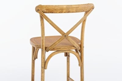 Das Design des Halmstadt Barhocker ist auf der Rückseite schön