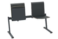 Die mobil stellbare Traversenbank Heidelberg in komplett Graphit