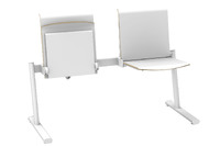 Unsere Traversenbank Heidelberg komplett in weiß