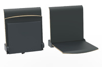 In komplett Graphit ist unser Wandsitz Heidelberg modern und zeitlos