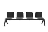 Unsere Helgoland Bank mit 4 Sitzplätzen