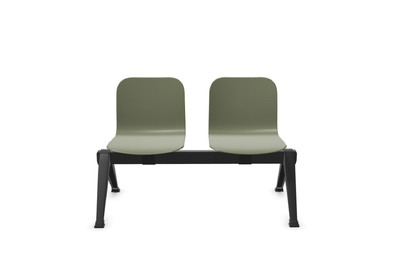 Die Sitzschale ist in vielen Kunststofffarben wählbar