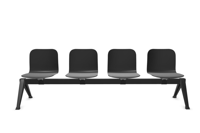 Unsere Helgoland Bank mit 4 Sitzplätzen