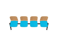 Die 4er Helgoland Bank mit Sitzpolsterung