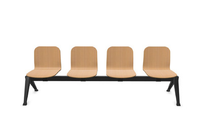 Unsere Helgoland Bank mit 4 Sitzplätzen