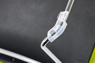 Die Bodenschützer sind fest am Stahlrohr montiert