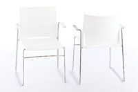 Der zeitlose Ibiza AL eignet sich ideal als Wartebereichs-Stuhl