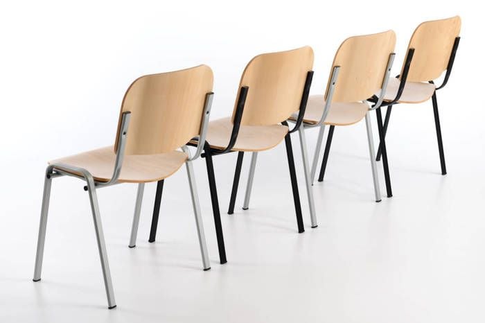 Die Iso-Stühle sind perfekte Reihenstühle