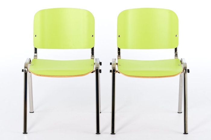 In gleicher Stuhlfarbe ergibt sichgerade bei einer großen Stuhlanzahl ein homogenes und ruhiges Gesamtbild