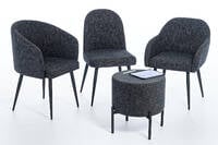 Verschiedene Stühle können mit demselben Polster ausgestattet werden