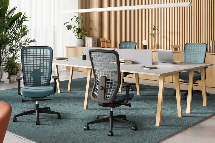 Unser Büro Drehstühle Liverpool sind modern und robust