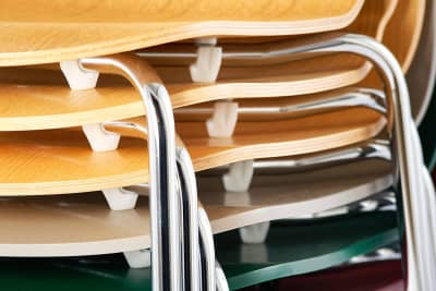 Abstandhalter schützen vor Kratzern beim Stapeln