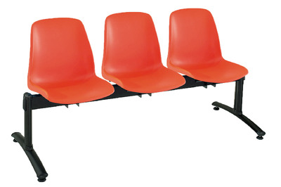 Die Mali Bank mit 3 robusten Sitzschalen