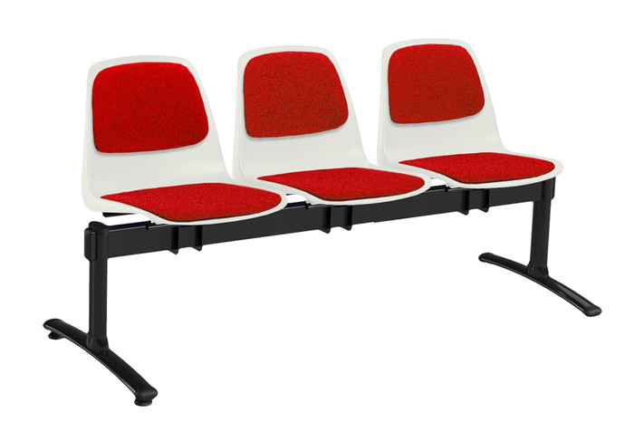 Die 3er Mali Traversensitzbank mit Polsterung