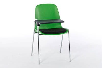 Mit Sitzpolster + Schreibtablar