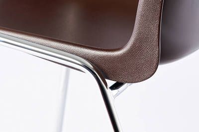 Speziell geformte Kanten sorgen für hohe Formstabilität der Schale