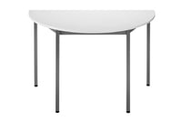 Verschiedene Farbvarianten sind bei unserem Tisch Malibu Halbrund möglich