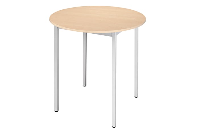 Aus der Serie Malibu ist der Tisch auch in rund erhältlich