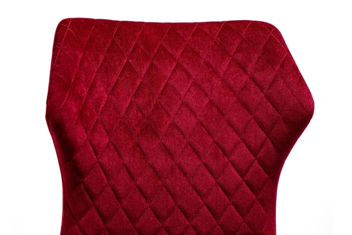 Rückenlehne des Marokkos in Velour