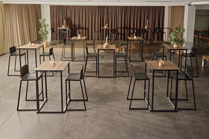 Die Melbourne Barhocker schaffen ein angenehmes Ambiente