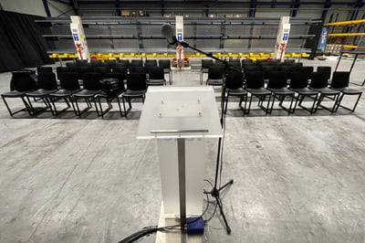 Für alle Veranstaltungen können die Melbourne schnell gestellt werden