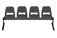 Die Mila Traversenbank mit 4 Sitzschalen