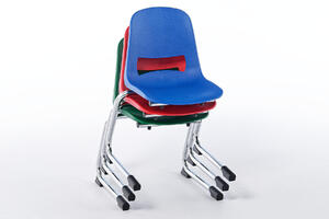 Die Freischwinger Mila FS KIDS sind in 4 Standardfarben erhältlich