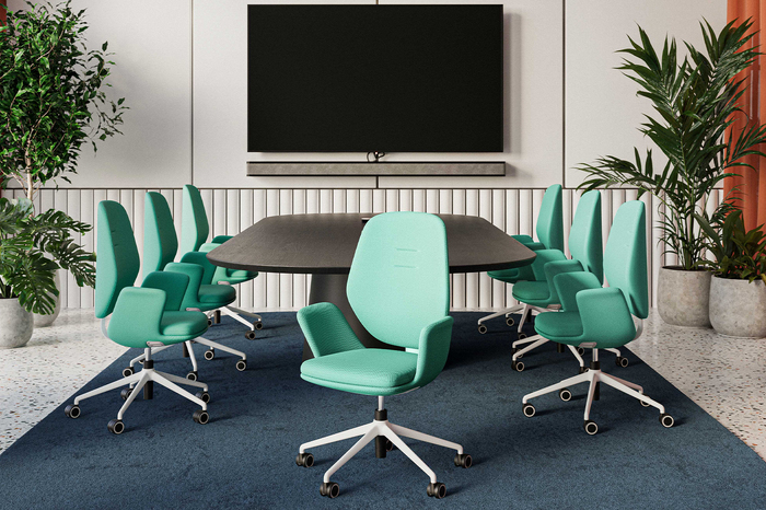 Die Drehstühle Modena sind in viele Farben erhältlich