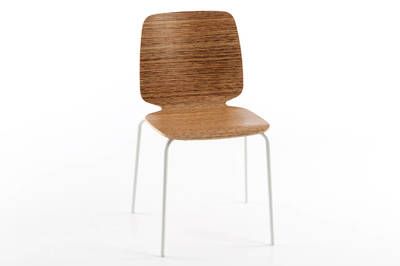 Unser Schalenstuhl Monaco kann in vielen Holzfarben gewählt werden