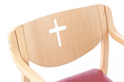 Optional kann eine Kreuz Ausfräsung gewählt werden