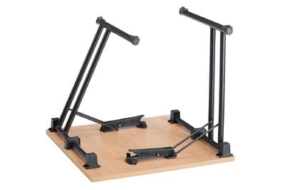 Unkompliziert und schnell können die Tischbeine eingeklappt werden