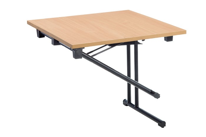 Der Klapptisch Palermo Quadrat kann überall gestellt werden