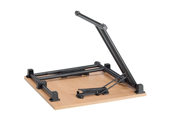 Die Klapptische Palermo Quadrat können schnell aufgestellt werden