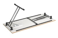 Der Klappmechanismus unserer Panama Klapptische ist durchdacht und aus Metall hergestellt