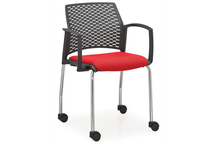 Der Stuhl Paris AL SP mit Rollen