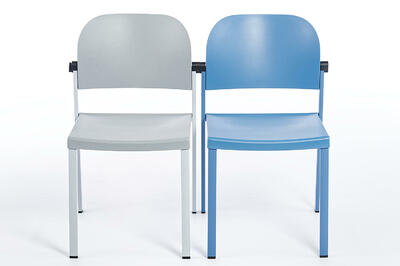 Die Farbauswahl ist perfekt dafür geeignet Stühle zu kombinieren