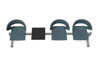 Unsere 4er Traversenbank Pisa mit Ablagefläche