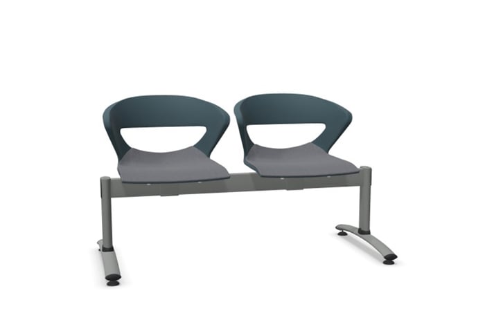 Die Pisa Traversenbank ist auch mit gepolsterten Sitzen erhältlich